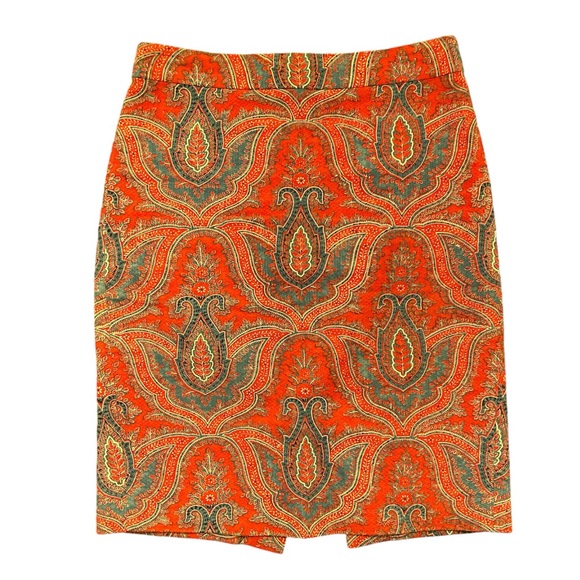 J. Crew Dresses & Skirts - Paisley Pencil Skirt